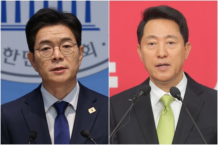 서울시장 선거 대혼전…오세훈 추월·정...