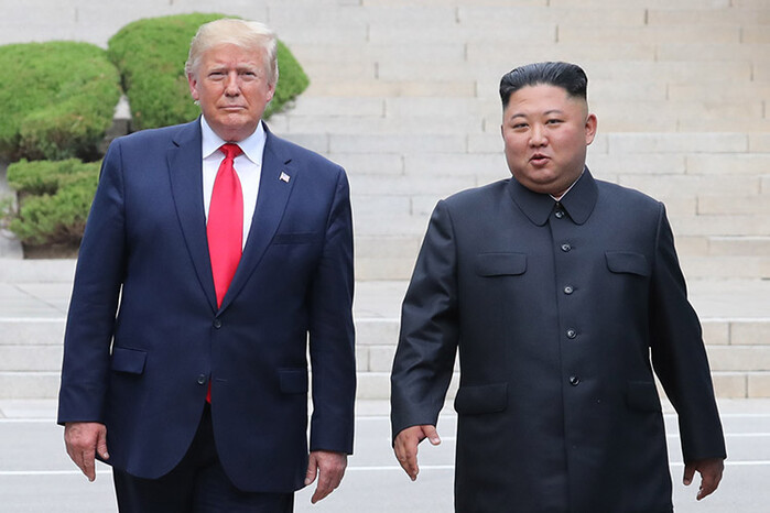 트럼프, 김정은과 정상회담 재추진.....